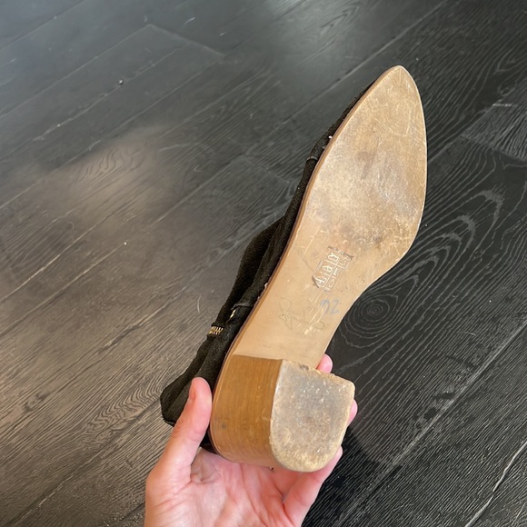 Report Signature Zip Up Suede Booties - Picture 6 of 6